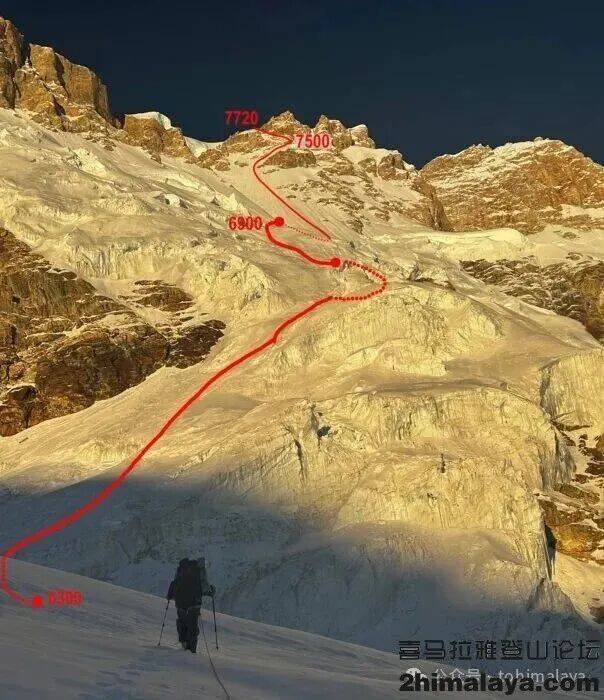 罗斯登山者首攀海拔8163米峰鲜少有人尝试西南壁的替换线路AG真人登录尼泊尔]2025年年度十大探险活动2 - 俄(图31)