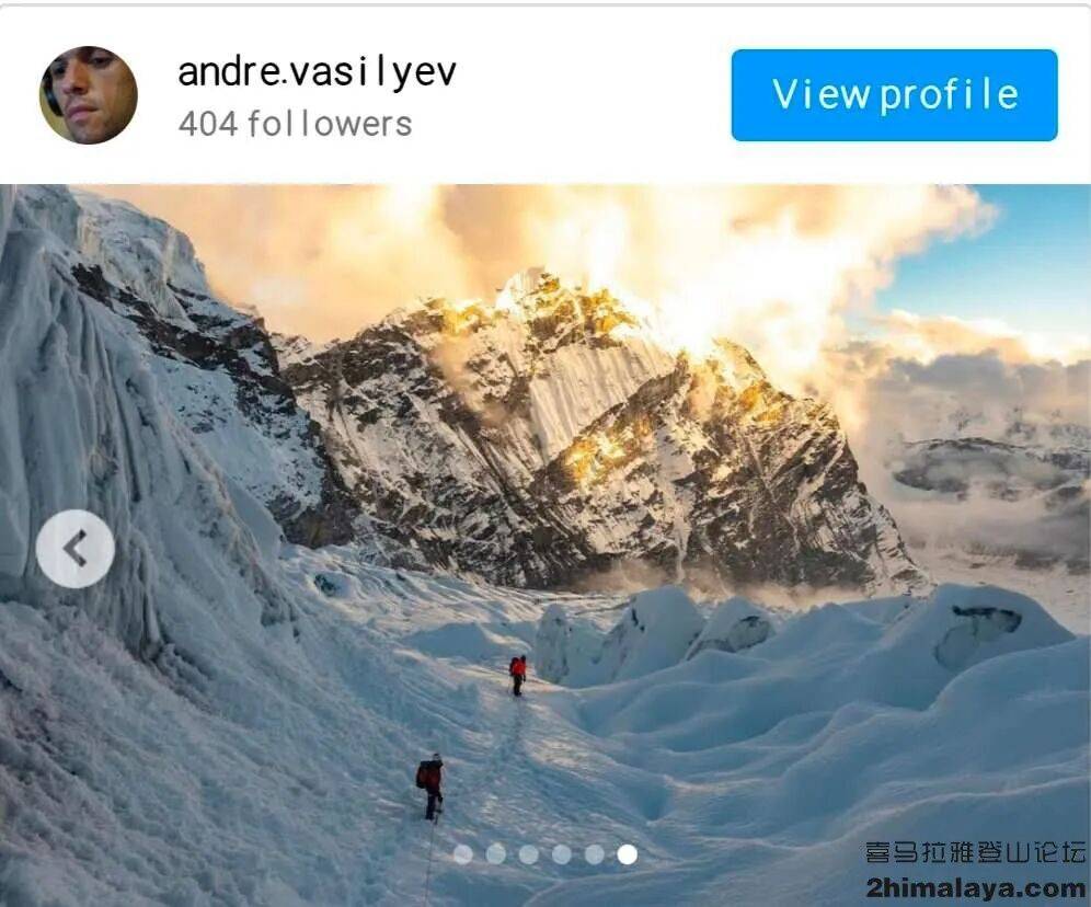 罗斯登山者首攀海拔8163米峰鲜少有人尝试西南壁的替换线路AG真人登录尼泊尔]2025年年度十大探险活动2 - 俄(图28)