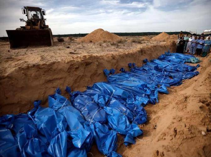 中国救援帐篷抵达加沙以色列却严控物资进入